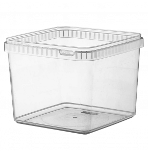 Boîte En Plastique Alimentaire Congélation Carrée 1,8 Litres - Transparent  à Prix Carrefour