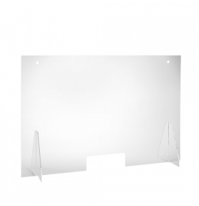 Transparent protective screen
