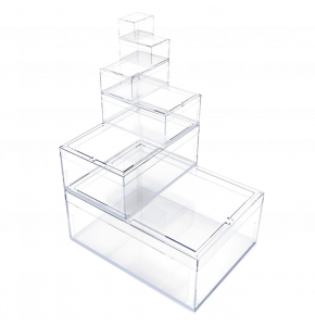 Crystal plastic box