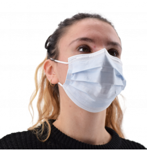 Surgical mask with CE marking & French inscription