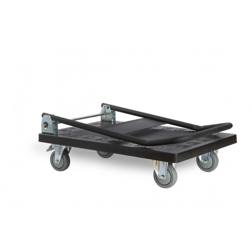 Chariot de manutention pliable pour gain de place