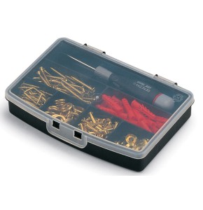 ORGANISER 7 noir - couvercle transparent