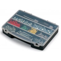 ORGANISER 10 noir - couvercle transparent