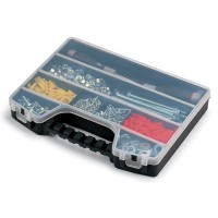 ORGANISER 13 noir - couvercle transparent