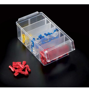 Set of 10 transverse dividers for drawer 277x59 mm