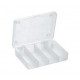 Compartmented plastic box - BASE PP 102/4 (4 compartments) - 91 x 66 x 21 mm