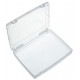 Boîte rigide en polypropylène transparent avec couvercle intégré - PP 192/1