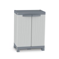 Armoire plastique AR 700 - coloris gris