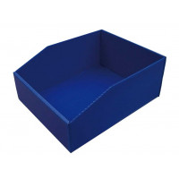 DESTOCKAGE - Bac à bec bleu repliable BB 100 BLE - Dim. 180 x 120 x H.65 mm
