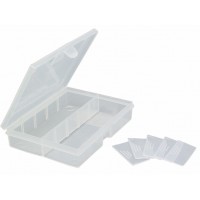 Shock resistant compartmented box - Removable compartment - BCA 100 - Dim. 100x150x30 mm