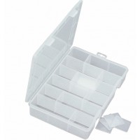 Shock resistant compartmented box - Removable compartment - BCA 300 - Dim. 280x200x50 mm
