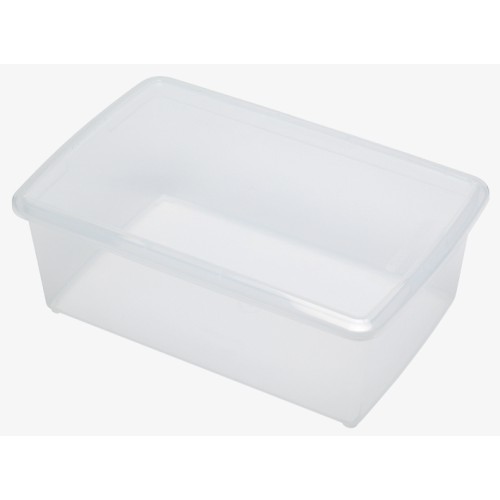 Boite Plastique de Rangement Transparente 230x160x60 mm