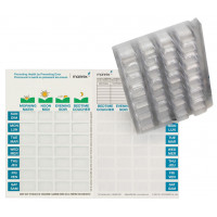 Lot de 250 kits PILL PAK 2 volets - taille standard