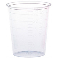 30ml transparent dosing cup without lid