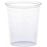 30ml transparent cup - H41 mm WITHOUT COVER