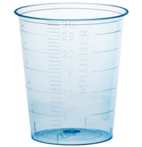 30ml blue dosing cup without lid