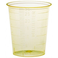 30ml yellow dosing cup without lid