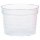 Transparent cup 30ml - H32 mm - WITHOUT COVER