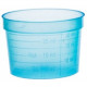 Blue cup 30ml - H32 mm - WITHOUT COVER