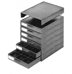 Bloc 6 plateaux-tiroirs GM-K conducteur