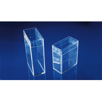 Rectangular polystyrene crystal box - V3-34