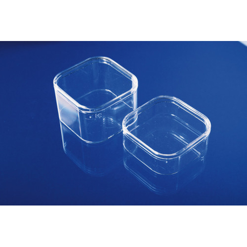 Boîte rectangulaire V3-61 en polystyrène cristal