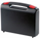 Black plastic case with red locks - serie K2000