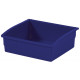 Blue plastic storage tray - PL-16