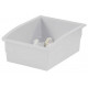 White plastic storage tray - PL-18