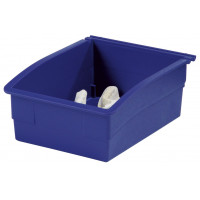 Blue plastic storage tray - PL-18