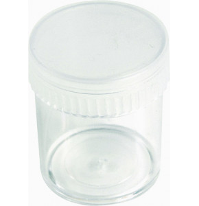 Round Box - Crystal Polystyrene - V1-6