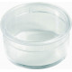 Round Box - Crystal Polystyrene - V1-12