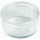 Round Box - Crystal Polystyrene - V1-15