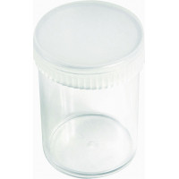 Round Box - Crystal Polystyrene - V1-18