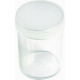 Round Box - Crystal Polystyrene - V1-18