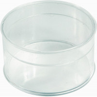 Round Box - Crystal Polystyrene - V1-21