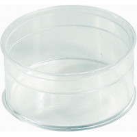 Round Box - Crystal Polystyrene - V1-29