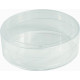 Transparent round box - Crystal Polystyrene - V1-41