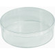 Transparent round box - Crystal Polystyrene - V1-42