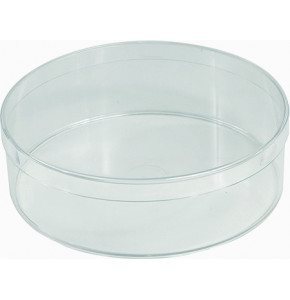 Boîte ronde V1-49 en polystyrène cristal