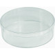 Transparent round box - Crystal Polystyrene - V1-49
