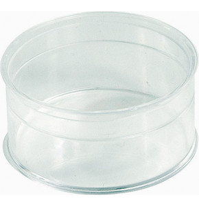 Round Box - Crystal Polystyrene - V1-62