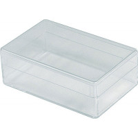 Rectangular polystyrene crystal box - V3-43