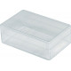 Rectangular polystyrene crystal box - V3-43