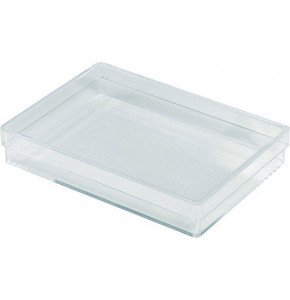 Rectangular polystyrene crystal box - V3-44