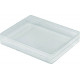 Rectangular plastic box -  V3-46 - Crystal polystyrene