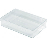 Rectangular polystyrene crystal box - V3-51