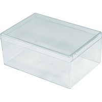 Rectangular polystyrene crystal box - V3-54