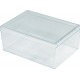 Rectangular polystyrene crystal box - V3-54