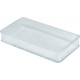 Rectangular polystyrene crystal box - V3-55 